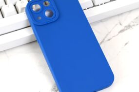Torbica Silikon Pro Camera za iPhone 13 Mini 5.4 plava