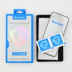 Zastitno staklo Tempered glass Teracell Titan 2.5D za Samsung S928B Galaxy S24 Ultra crni (fingerprint unlock) - Slika 9