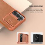 Torbica Nillkin Qin Pro za Samsung S906B Galaxy S22 Plus 5G crvena - Slika 9