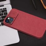 Torbica Nillkin Qin Pro za iPhone 15 Plus 6.7 crvena - Slika 9