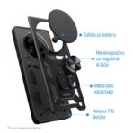 Torbica Hard Shield za Honor X8c tamno zelena - Slika 7