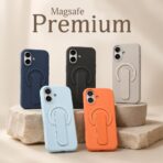 Torbica Magsafe Premium za iPhone 17 6.3 krem