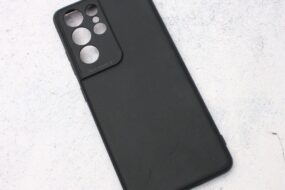 Torbica 3D Camera za Samsung G998B Galaxy S21 Ultra crna