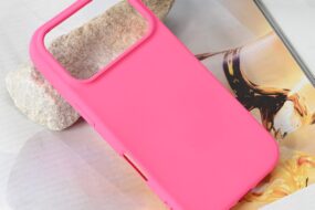 Torbica Teracell Soft Velvet za iPhone 17 Pro/18 Pro 6.3 pink