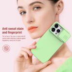 Torbica Nillkin CamShield Silky za iPhone 15 Pro 6.1 ljubicasta - Slika 3