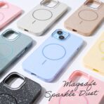 Torbica Magsafe Sparkle Dust za iPhone 13/14 6.1 zuta - Slika 2