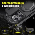 Torbica CamShield Ring stand za iPhone 11 6.1 ljubicasta - Slika 2