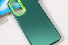 Torbica Clear za Samsung A156B Galaxy A15 5G zelena