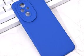 Torbica Silikon Pro Camera za Honor 200 plava