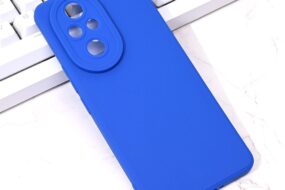 Torbica Silikon Pro Camera za Honor 200 Pro plava