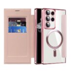 Torbica Magsafe Lux Bi Fold za Samsung S908B Galaxy S22 Ultra roze - Slika 4