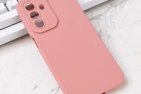 Torbica Silikon Pro Camera za Samsung A266B Galaxy A26 5G roze