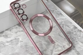 Torbica Magsafe Lux za Samsung S731B Galaxy S25 FE roze