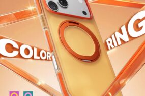 Torbica Magsafe Color Ring za iPhone 17 6.3 svetlo plava