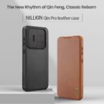 Torbica Nillkin Qin Pro za Samsung A566B Galaxy A56 5G crna - Slika 10