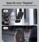 Torbica Nillkin CamShield Prop Magnetic za iPhone 16 Pro Max 6.9 crna - Slika 12