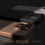 Torbica Magsafe Kevlar za Samsung S918B Galaxy S23 Ultra braon