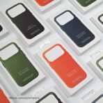 Torbica Magsafe TechWoven za iPhone 15 Pro 6.1 braon - Slika 3