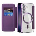 Torbica Magsafe Lux Bi Fold za Samsung S931B Galaxy S25 ljubicasta - Slika 4