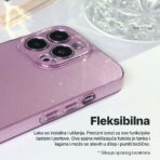 Torbica Sparkle Dust za Xiaomi Redmi 13C bordo - Slika 2