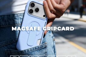 Torbica Magsafe GripCard za iPhone 15 6.1 narandzasta