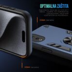 Torbica Hard Ring za Honor 200 Lite crna - Slika 4