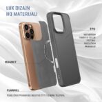 Torbica Magsafe Kevlar za iPhone 16 Pro Max 6.9 braon - Slika 9