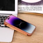Torbica Nillkin Qin Pro za iPhone 15 Pro 6.1 crna - Slika 6