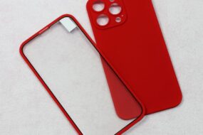 Torbica Slim 360 Full za iPhone 13 Pro 6.1 crvena