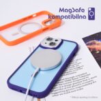 Torbica Magsafe shining za iPhone 13 Pro Max 6.7 ljubicasta - Slika 4