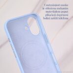 Torbica Magsafe Matte Color iPhone 16 6.1 ljubicasta - Slika 3
