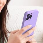 Torbica Teracell Soft Velvet za iPhone 17 6.3 crna - Slika 4