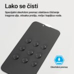 Zastitno staklo Tempered Glass Privacy Teracell Titan 2.5D za iPhone 11 Pro 5.8 crni - Slika 6