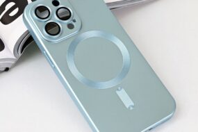 Torbica Magsafe Chrome za iPhone 13 Pro 6.1 plava