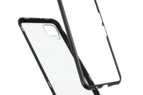 Torbica Magnetic za Huawei P40 Lite/Nova 6 SE crna