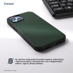 Torbica Teracell Scrub za iPhone 15 Pro Max 6.7 tamno zelena - Slika 2