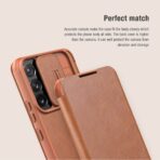 Torbica Nillkin Qin Pro za Samsung S906B Galaxy S22 Plus 5G crvena - Slika 12
