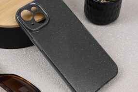 Torbica Sparkle Dust za iPhone 15 6.1 siva