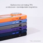 Torbica Magsafe shining za iPhone 15 Pro Max 6.7 svetlo plava - Slika 2
