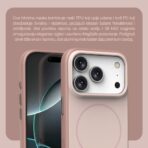 Torbica Magsafe Matte Line za iPhone 17 Pro/18 Pro 6.3 narandzasta - Slika 4