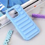 Torbica Color Rib za iPhone 15 Pro 6.1 plava - Slika 3