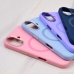 Torbica Magsafe Matte Color iPhone 16 Pro 6.3 ljubicasta - Slika 3