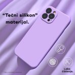 Torbica Teracell Soft Velvet za iPhone 17 6.3 crna - Slika 8