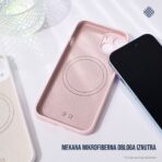 Torbica Magsafe Pure color za iPhone 16 6.1 bela - Slika 5