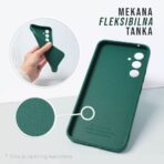 Torbica 3D Camera za iPhone 16 Pro Max 6.9 tamno zelena - Slika 3
