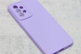 Torbica Silikon Pro Camera za Samsung A536B Galaxy A53 5G ljubicasta