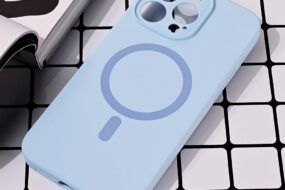 Torbica Magsafe Pure color za iPhone 15 Pro Max 6.7 svetlo plava