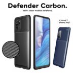 Torbica Defender Carbon za Xiaomi Redmi Note 9 Pro/Note 9 Pro Max/Note 9S crna - Slika 2