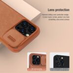 Torbica Nillkin Qin Pro za iPhone 14 Pro 6.1 crna - Slika 9
