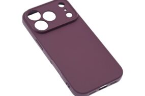 Torbica Teracell Soft Velvet za iPhone 17 Pro/18 Pro 6.3 tamno ljubicasta